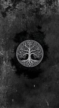 Baum des Lebens - Kunstleder Portmoneepanel